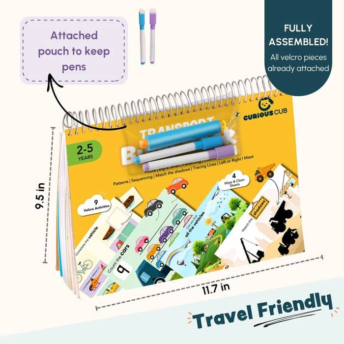Transport Busy Book