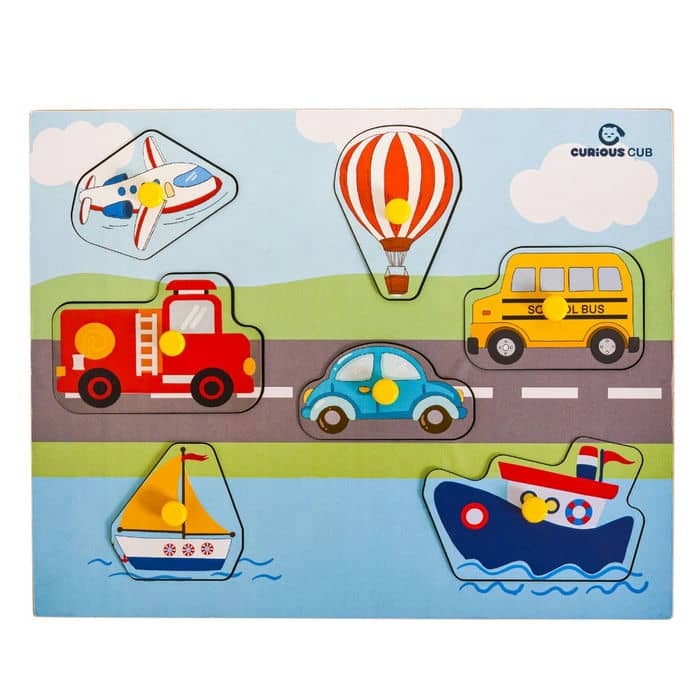 Vehicle Peg Puzzle