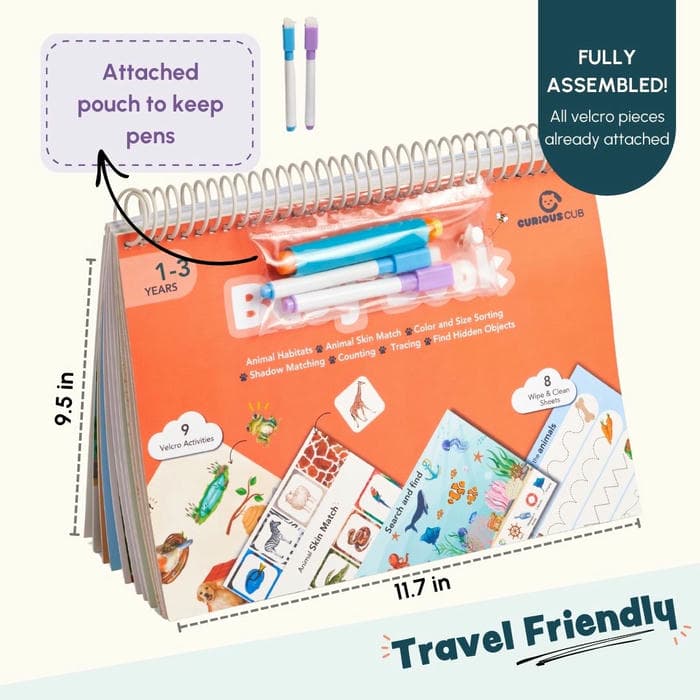 Animal & First Busy Book