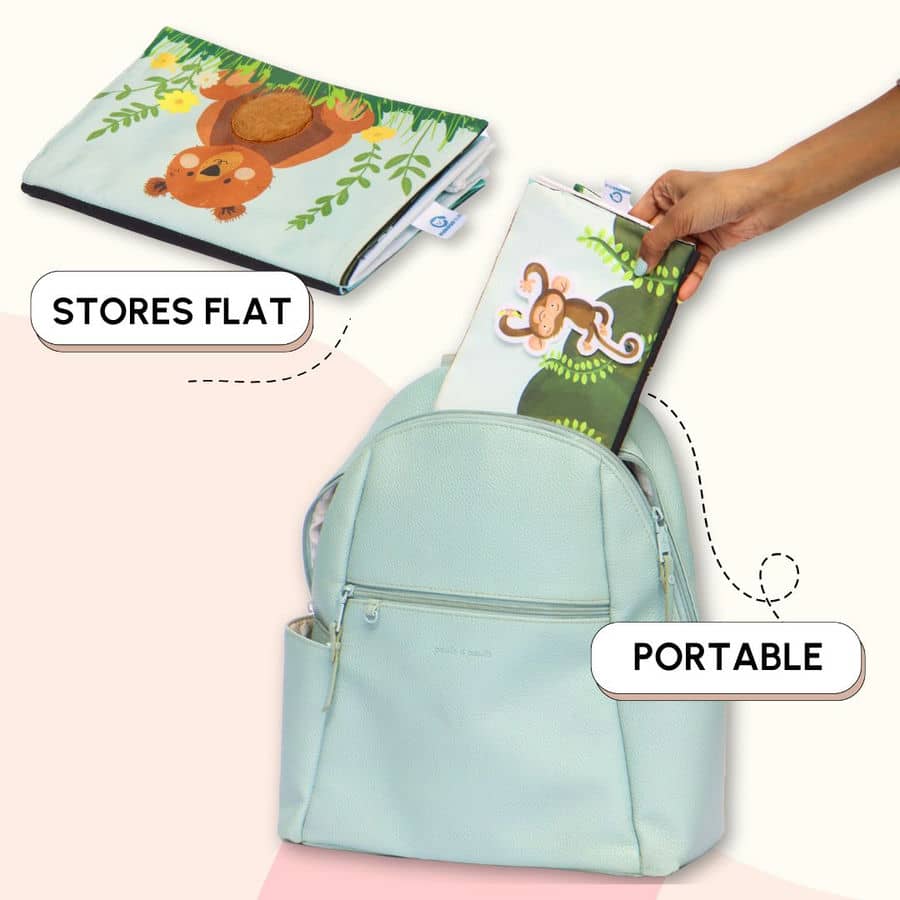 Tummy-Time Book & Mirror