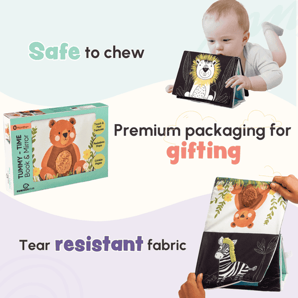 Tummy-Time Book & Mirror