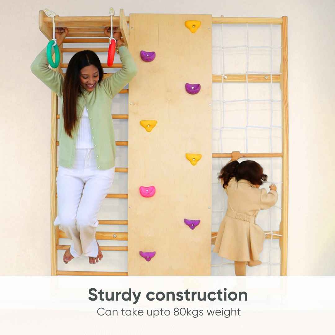 Wall Mounted Jungle Gym