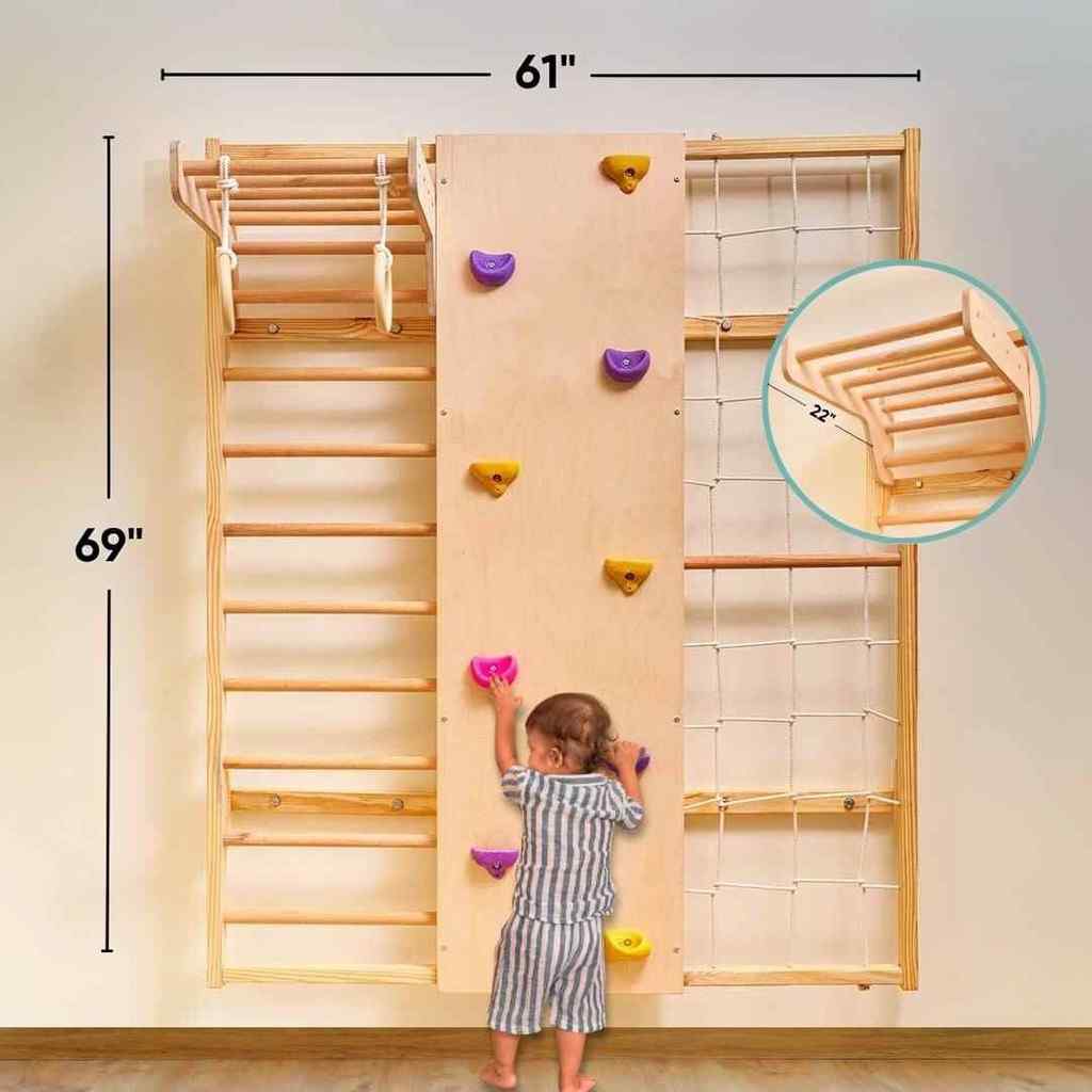 Wall Mounted Jungle Gym