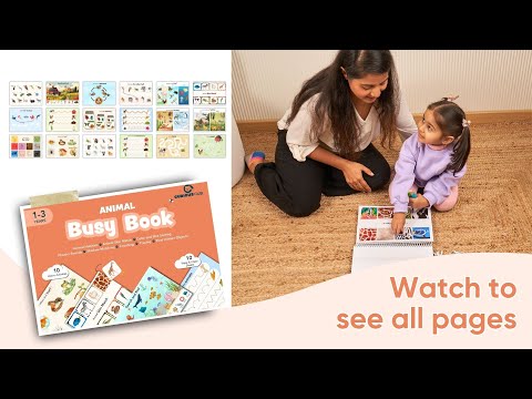 Animal Busy Book