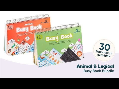 Animal & First Busy Book
