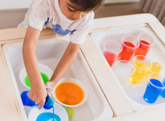 5 ideas for Water Play ( 21 months+ )