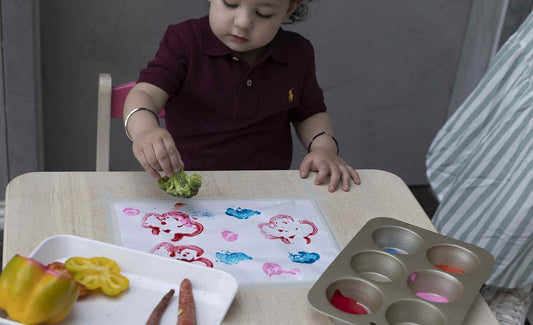 4 Taste Safe Toddler Art Activities