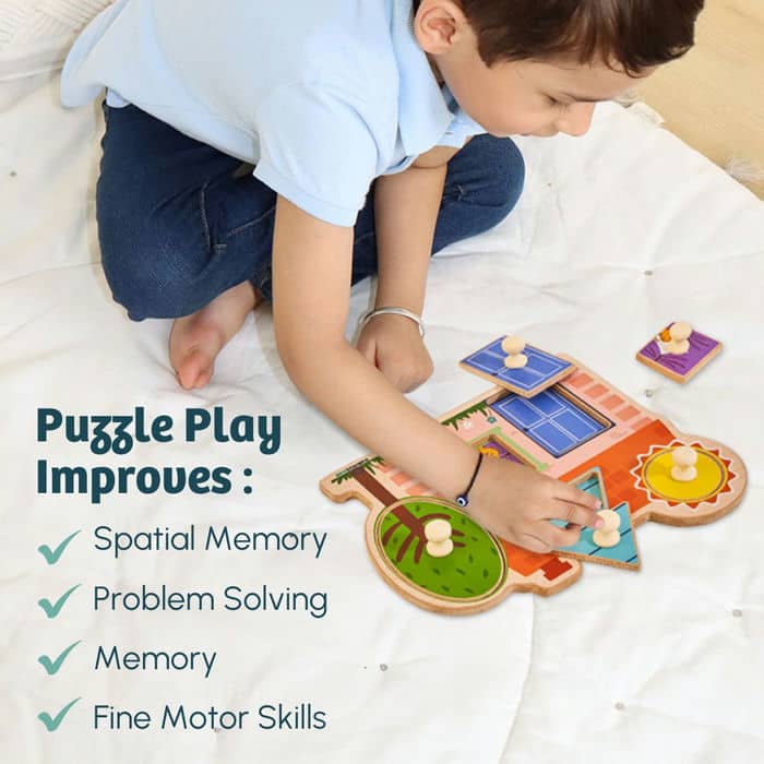 Shapes Peg Puzzle