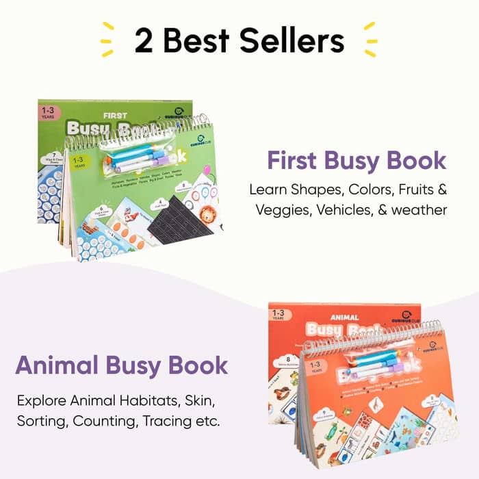 Animal & First Busy Book