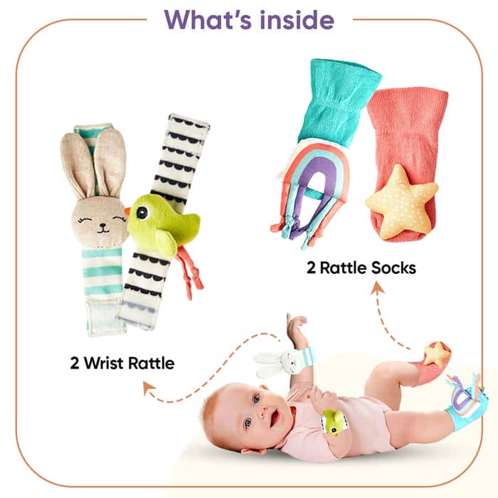Foot Finder & Wrist Rattle