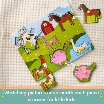 Farm Peg Puzzle
