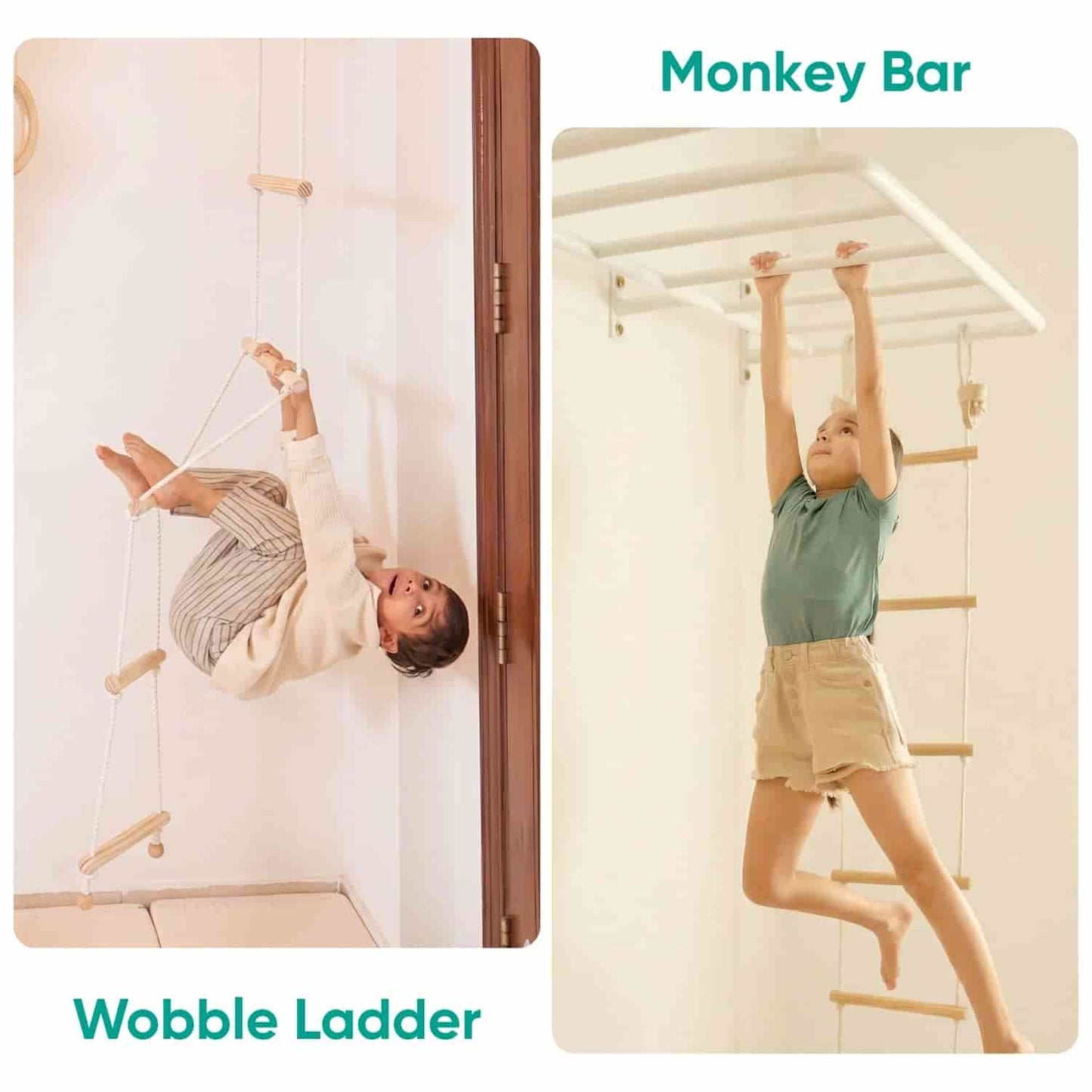 Monkey Bar with attachments
