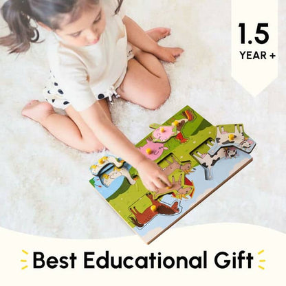 Farm Peg Puzzle