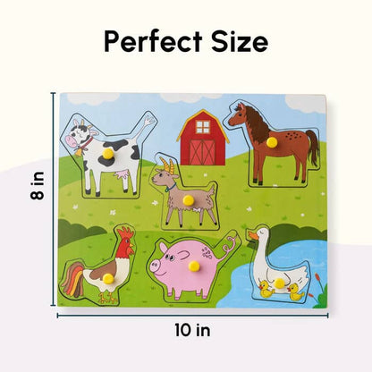 Farm Peg Puzzle