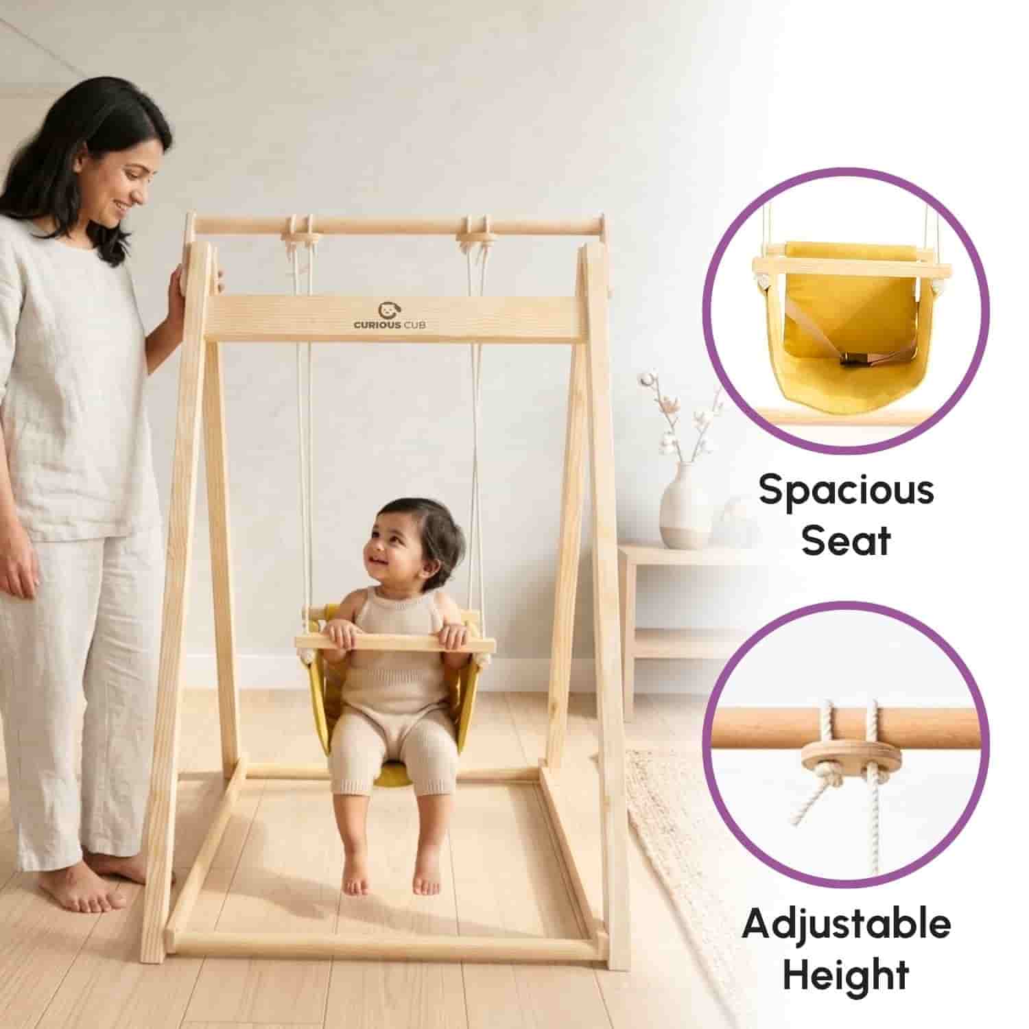 Swing with stand