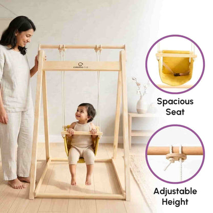 Swing with stand