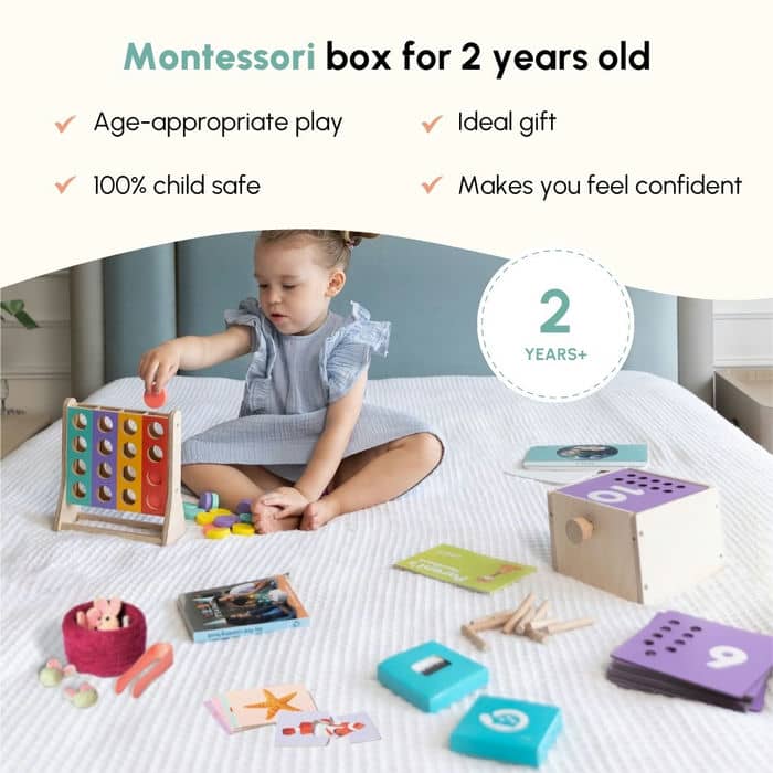 Montessori Box 24 months+ – Curious Cub