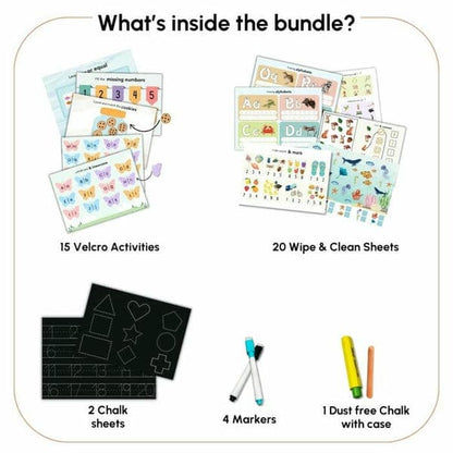 Alphabet & Math Busy Book