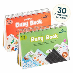 Animal & First Busy Book