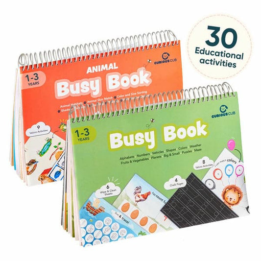 Animal & First Busy Book