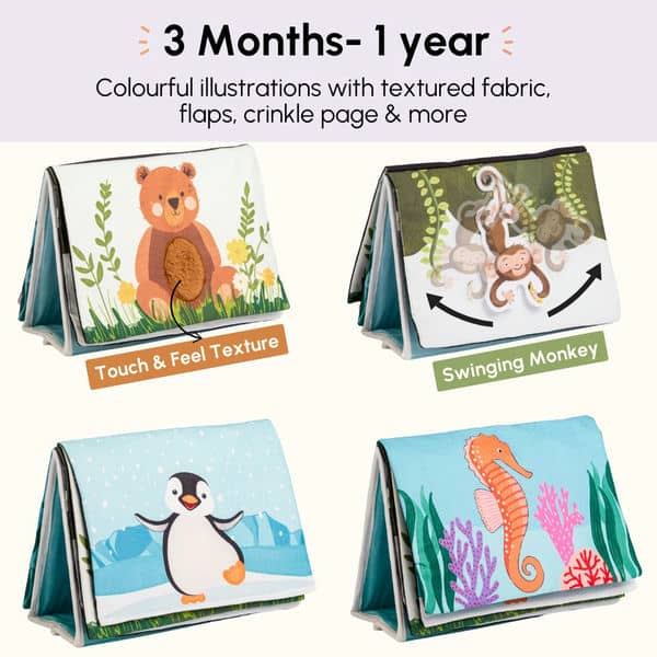 Tummy-Time Book & Mirror