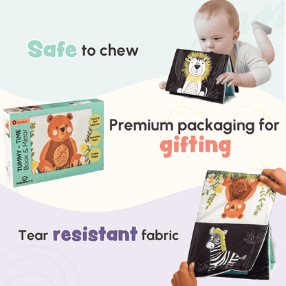 Tummy-Time Book & Mirror