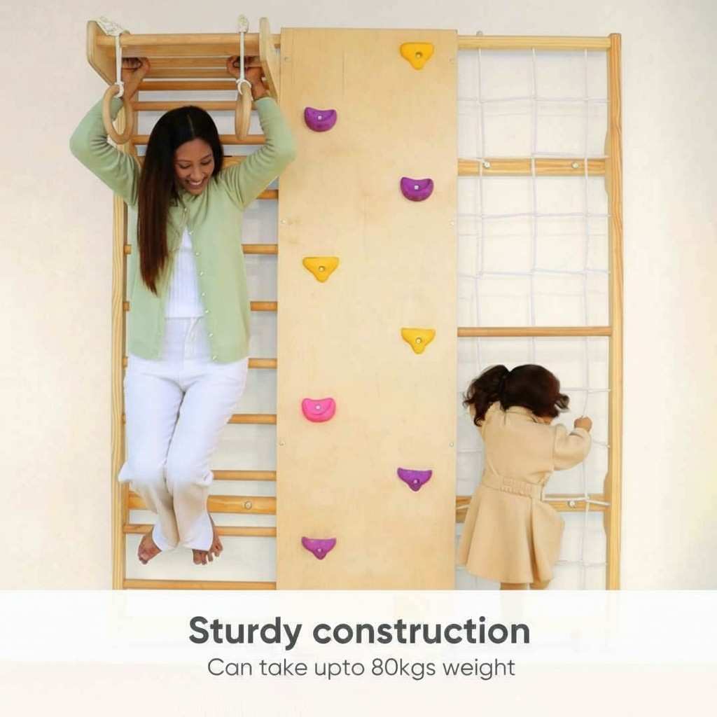 Wall Mounted Jungle Gym