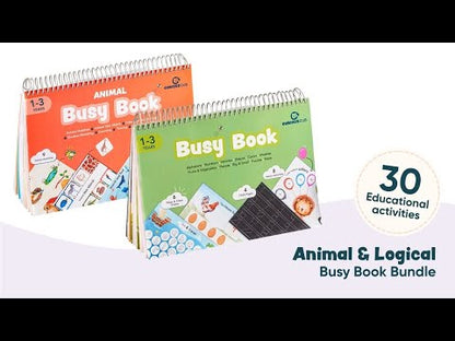 Animal & First Busy Book