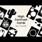 High Contrast Cards