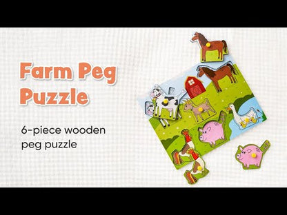 Farm Peg Puzzle